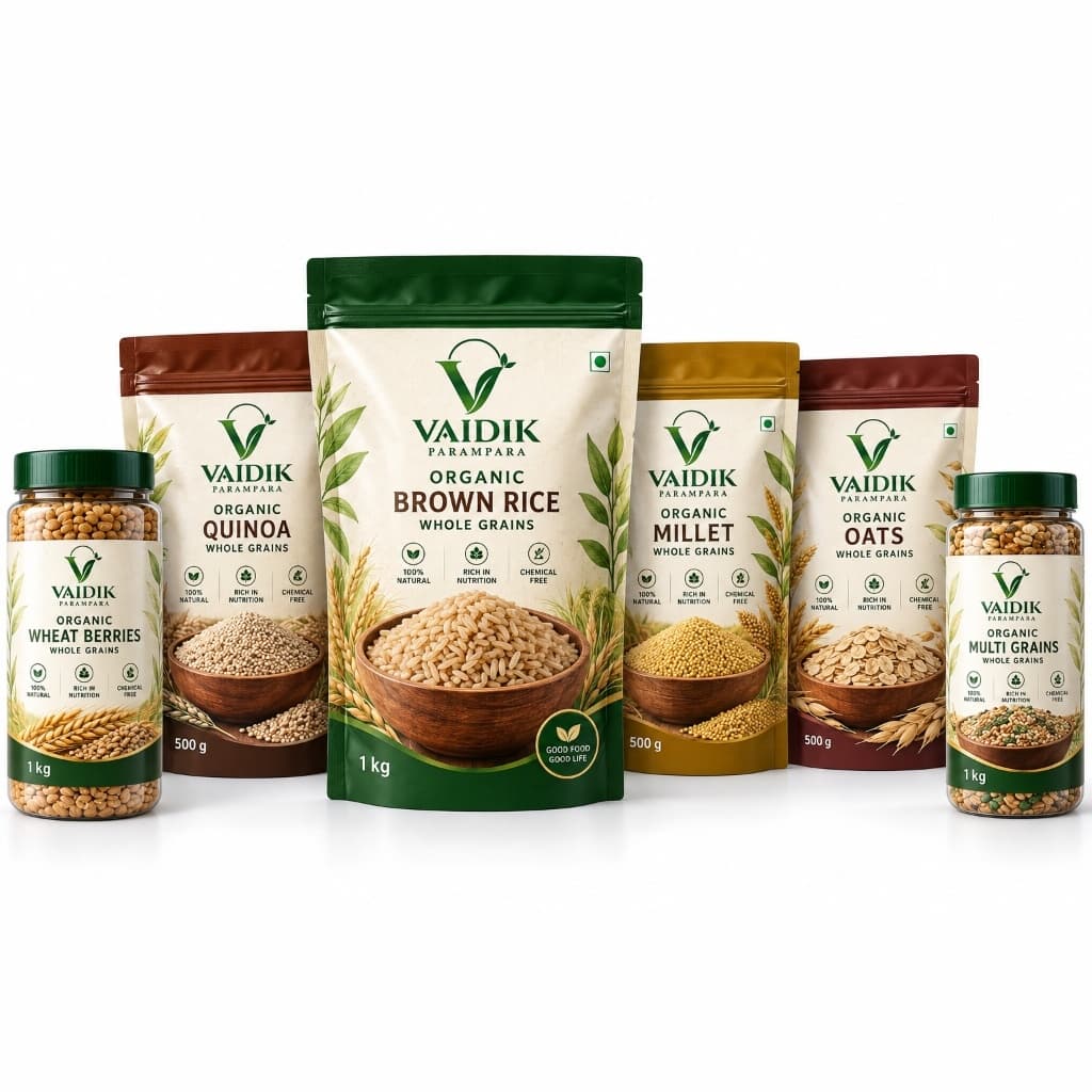 Pure Organic Whole Emmer Wheat (5kg)